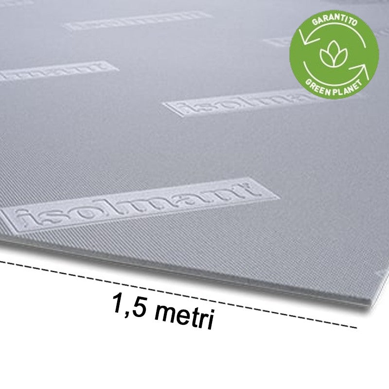 Isolante acustico sottomassetto Isolmant Special 3mm in rotolo 1,5x50mt (75m²)